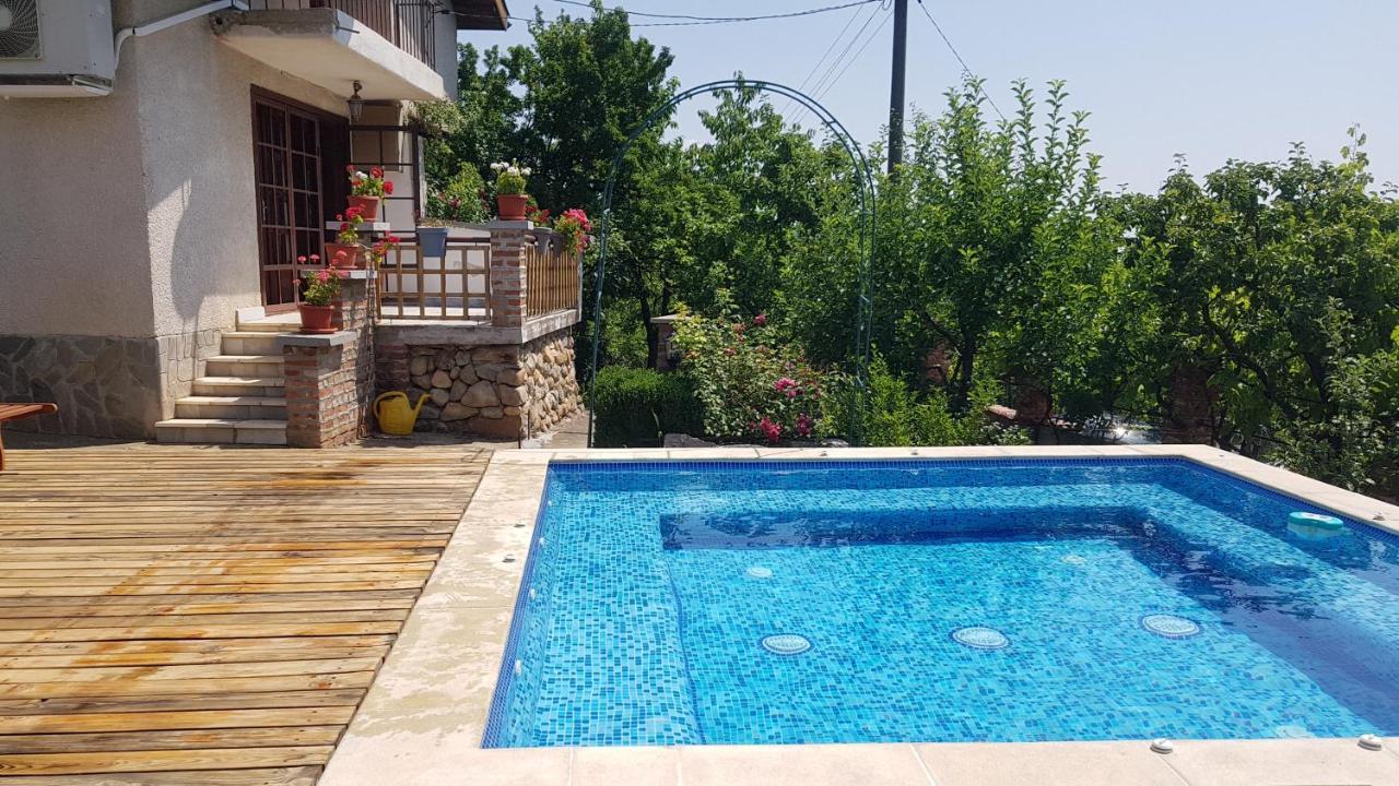 Къща За Гости Каза Роза - Swiss Style Chalet Casa Rosa Guest House キュステンディル エクステリア 写真